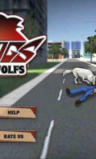 Police Dog vs Wild Wolves – Real Wolf Crime City Chase 2