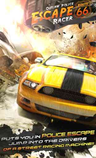 Police Escape Outlaw Racer Free 1