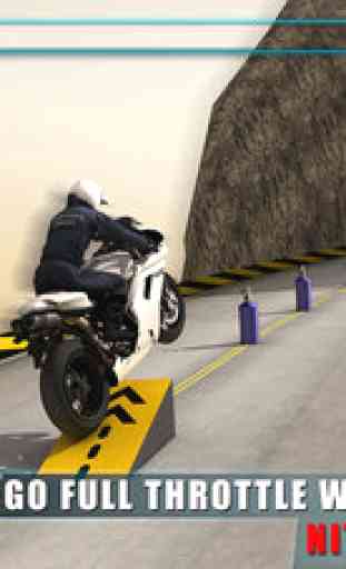 Police Fast Motorcycle Rider 3D – Hill Climbing Racing Game 3