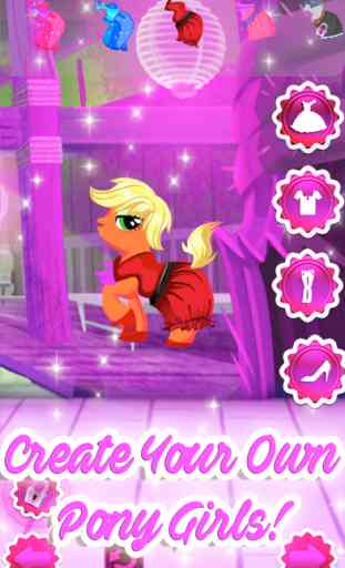 Pony Girls Beauty Games for My Little Equestria 2