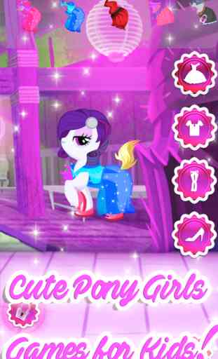 Pony Girls Beauty Games for My Little Equestria 3