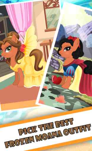 Pony Girls Dress Up - Moana My Little Equestria 3