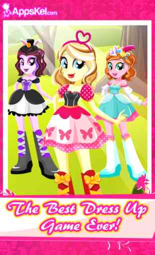 Pony High Friendship Salon – Dress Up Games Free 1