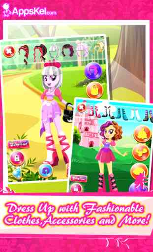 Pony High Friendship Salon – Dress Up Games Free 2