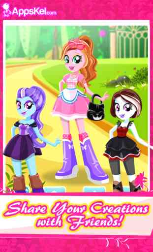 Pony High Friendship Salon – Dress Up Games Free 3