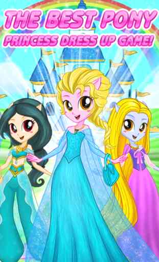 Pony Princess Dress Up Games For My Little Girls 1