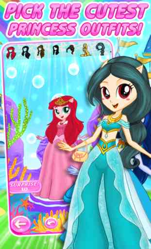 Pony Princess Dress Up Games For My Little Girls 3