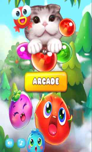 Pop Cat Bubble Angry Match 3: Jelly Birds Mania 1