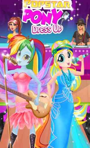 Pop Star Pony Games for My Little Equestria Teens 2