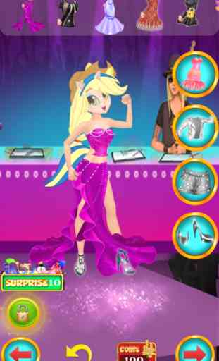 Pop Star Pony Games for My Little Equestria Teens 4