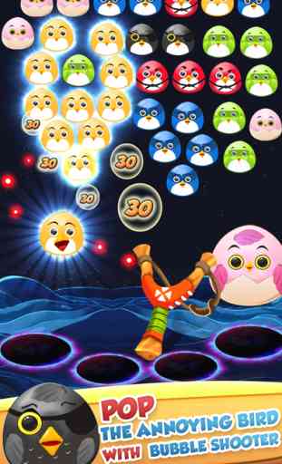 Pop The Birdy - Bubble Shooter Cross Finger Puzzles 3