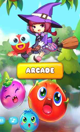 Pop Witch Bubble Angry Match 3: Jelly Birds Mania 3