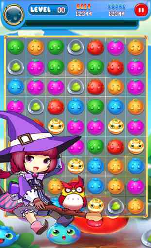 Pop Witch Bubble Angry Match 3: Jelly Birds Mania 4