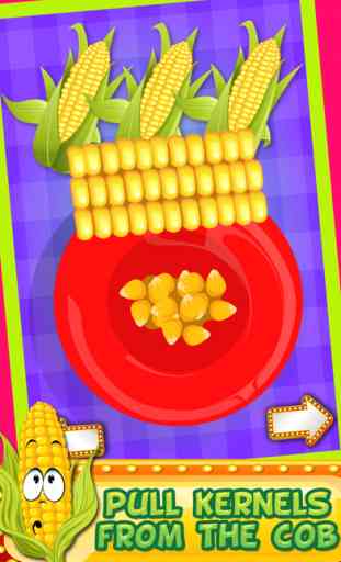 Popcorn Maker-Kids Girls free cooking fun game 4
