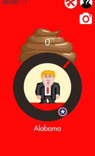 President Election 2016 Spinny Circle - Knock Out Trump Dump 1