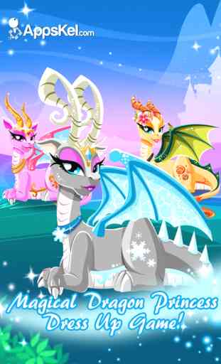 Princess Baby Dragon Dress Up – Monster Pets Salon 1