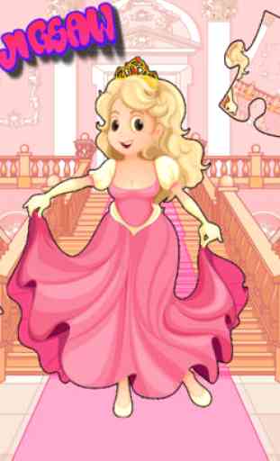 Princess Jigsaw Puzzles for Preschool and Toddlers 4