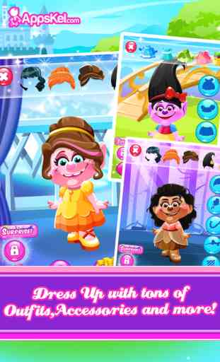Princess Makeover Girls 2– Dress Up Games for Free 2