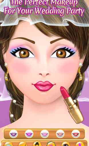 Princess Party Planner - Dress Up, Makeup & eCard Maker Game 2