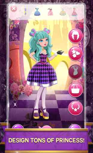 Princess sister of Dress-up Girl sweet salon game 4