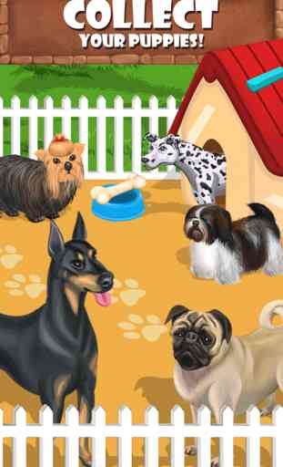 Puppy Care - feed, breed and battle mini games 2