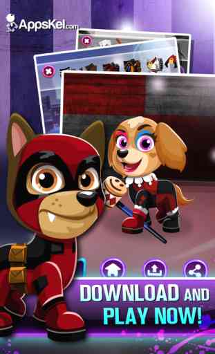 Pups Squad Paw Super-Hero 2: Creator Game for Free 1