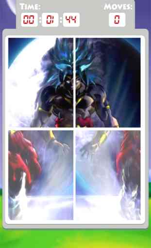 Puzzles for Super Saiyan Goku , Vegeta DBZ 3