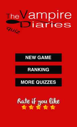 Quiz for The Vampire Diaries - Trivia for the TV show fans 1