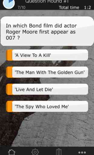 Quiz Game for James Bond 007 - Free Agent Trivia Game for iPhone & iPad 2