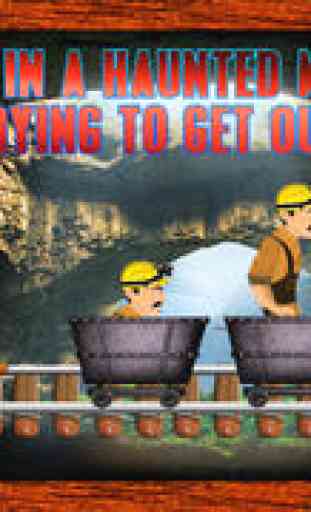 Rail Ghost Caves: The Mine Cart Rush Speed Adventure - Free Edition 2