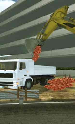 Real City Crane excavator operator simulator : Enjoy Dump truck, Drive Heavy Construction Material & Transport vehicle 2