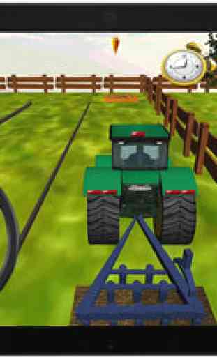 Real Corn Farming Tractor trolley Simulator 3d 2016 – free crazy farmer Harvester cultivator pro driving village sim 2