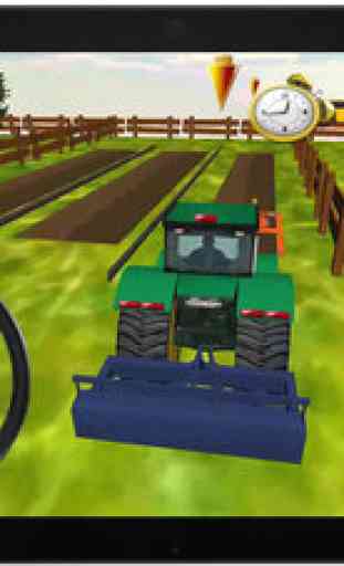 Real Corn Farming Tractor trolley Simulator 3d 2016 – free crazy farmer Harvester cultivator pro driving village sim 3