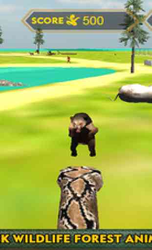 Real Snake Attack Simulator 3D – Hunt for wolf, elephant, tiger & survive in the jungle 3