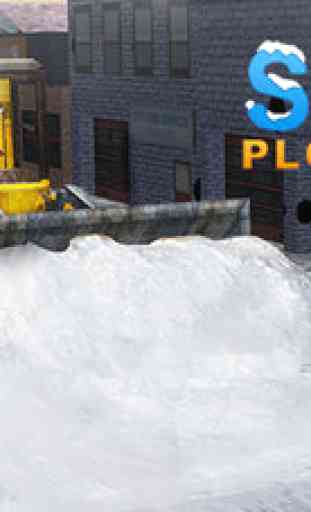 Real Snow Plow Truck Simulator 3D – Operate Heavy Excavator Crane to Clear the Ice Road 1