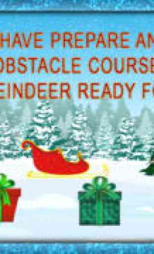 Reindeer Race and Jump agility obstacle course : Training for Christmas Day - Free 2