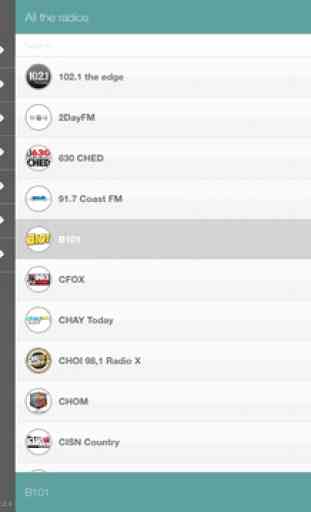 Radio Canada FM Free - The best Canadian radios 4