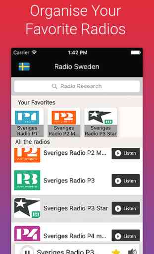 Radio Sweden - Sveriges Radio - Radios SW FREE 3