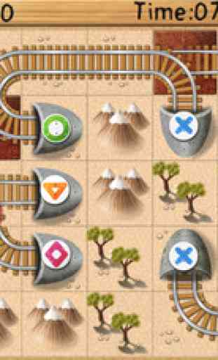 Rail Maze : Train Puzzler 3