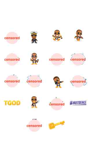 Rappers Delight Stickers 4