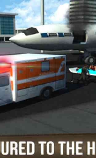Real Airport Truck Driver: Emergency Fire-Fighter Rescue 3