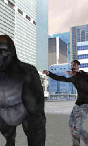 Real Gorilla vs Zombies - City 1