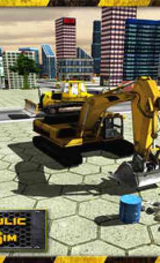 Real Hydraulic Excavator Simulator - Real Crane Operator & Sand Excavator Game 1