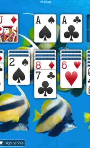 Real Solitaire Free for iPad 4