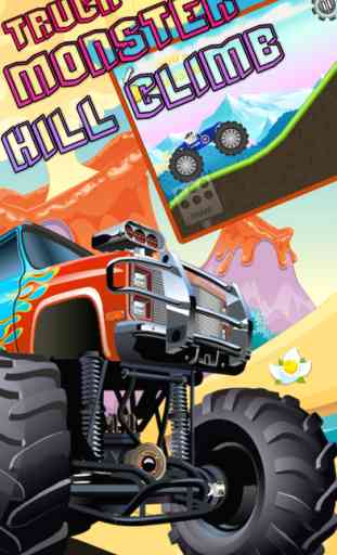 Really Hill Climb Upgrades 4X4 Monster Truck 4