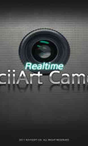 Realtime AsciiArt Camera 1
