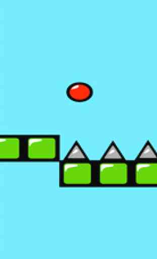 Red Bouncing Ball Spikes Free 1