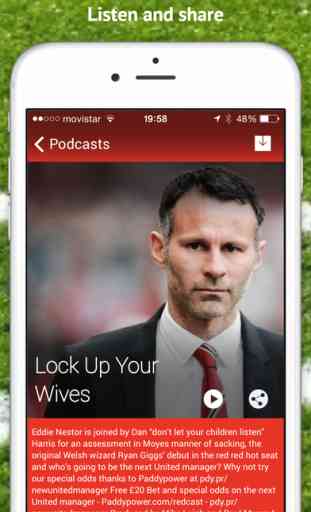 Redcast - the App for the Manchester United Podcast 2