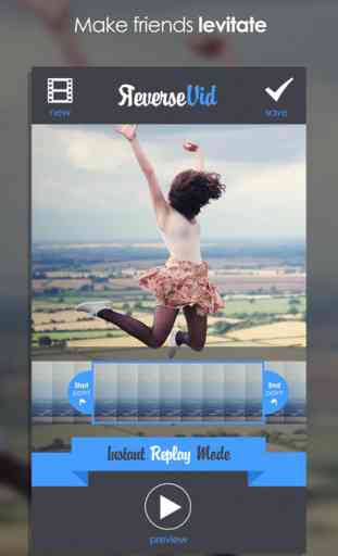 Reverse Vid - Video Rewind Editor for Backwards & Instant Replay Movies For Vine and Instagram 3