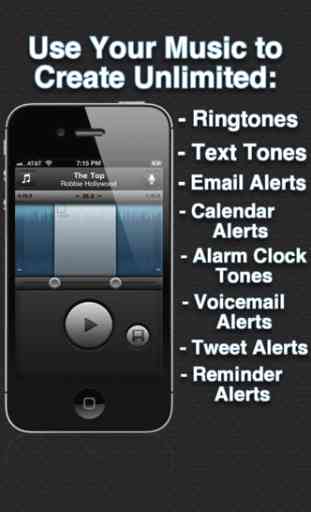 Ringtone Designer Pro - Create Unlimited Ringtones, Text Tones, Email Alerts, and More! 1